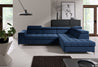 Couchgarnitur Sofa Sofagarnitur FROST Schlaffunktion Bettkasten Wohnlandschaft