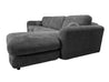 Couchgarnitur Polstergarnitur ROUND AL180 LCAR Polsterecke Wohnlandschaft