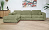 Couchgarnitur Polstergarnitur ROUND AL180 LCAR Polsterecke Wohnlandschaft