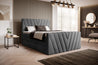 Boxspringbett Candice Doppelbett Bett mit 2 Bettkästen Schlafzimmerbett