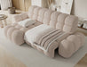 Couchgarnitur CEEDRO Couch Polstergarnitur Eckcouch Ecksofa mit Schlaffunktion