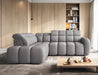 Couchgarnitur FALCONN Couch Polstergarnitur Eckcouch Ecksofa mit Schlaffunktion und Bettkasten