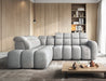 Couchgarnitur FALCONN Couch Polstergarnitur Eckcouch Ecksofa mit Schlaffunktion und Bettkasten