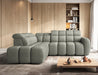 Couchgarnitur FALCONN Couch Polstergarnitur Eckcouch Ecksofa mit Schlaffunktion und Bettkasten