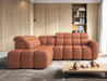 Couchgarnitur FALCONN Couch Polstergarnitur Eckcouch Ecksofa mit Schlaffunktion und Bettkasten