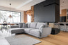 Couchgarnitur Larde Sofa Sofagarnitur Schlaffunktion Bettkasten Wohnlandschaft
