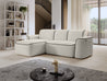 Ume Wohnzimmer Ecksofa Couchgarnitur Polstergarnitur Eckcouch mit Schlaffunktion mit Relaxfunktion.