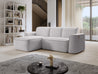 Ume Wohnzimmer Ecksofa Couchgarnitur Polstergarnitur Eckcouch mit Schlaffunktion mit Relaxfunktion.