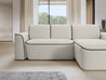 Ume Wohnzimmer Ecksofa Couchgarnitur Polstergarnitur Eckcouch mit Schlaffunktion mit Relaxfunktion.