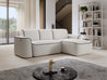 Ume Wohnzimmer Ecksofa Couchgarnitur Polstergarnitur Eckcouch mit Schlaffunktion mit Relaxfunktion.