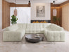 Couchgarnitur Flavi U-Form | Modernes Design Sofa mit Federung