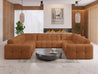 Couchgarnitur Flavi U-Form | Modernes Design Sofa mit Federung