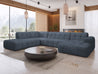 Couchgarnitur Fluri U-Form | Modernes Design Sofa mit Federung