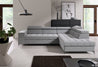 Couchgarnitur Sofa Sofagarnitur Frost mit Schlaffunktion Bettkasten Wohnlandschaft