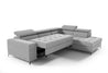 Couchgarnitur Sofa Sofagarnitur Frost mit Schlaffunktion Bettkasten Wohnlandschaft