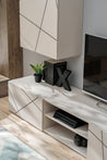 Wohnwand GEO I TV Sideboard Standschrank oder Hängeschrank Wohnzimmermöbel