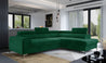 Couch Garnitur Sofa Sofagarnitur Laurence mit Schlaffunktion Bettkasten 40 Stoff und Farbvarianten, Wohnlandschaft