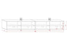 Sideboard TV-Schrank Derby 100, 140, 200 oder 280 cm.
