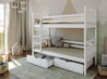 Etagenbett Adas Stockbett Kinderbett umweltfreundlich 3x lackiert aus Vollholz.