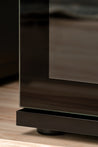 Wohnwand CAMERON TV Sideboard mit Kamin Hochschrank Mittelschrank Regal Kommode und LED Wohnzimmermöbel