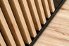 Wohnwand CAMERON TV Sideboard mit Kamin Hochschrank Mittelschrank Regal Kommode und LED Wohnzimmermöbel