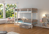 Stockbett Etagenbett Bett Etiona 208x103x171 cm mit Matratzen Kinderbett