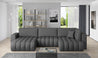 Couchgarnitur BONITO U Sofa mit Schlaffunktion und Bettkasten Couch Wohnlandschaft Polstergarnitur NEU