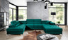Eduardo Couchgarnitur U Sofa mit Schlaffunktion und Bettkasten Couch Wohnlandschaft Polstergarnitur NEU