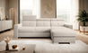 Couch Garnitur Sofa Sofagarnitur FRESIA mit Schlaffunktion und Bettkasten Wohnlandschaft NEU