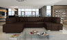 Havana Couchgarnitur in U Form mit Schlaffunktion und Bettkasten Sofa Couch Wohnlandschaft Polstergarnitur Eckkouch