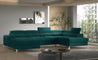 Lacante Couchgarnitur in U Form mit Schlaffunktion und Bettkasten Sofa Couch Wohnlandschaft Polstergarnitur Eckkouch