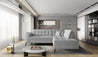 Lanvi Sofa Couch Garnitur Sofagarnitur mit Schlaffunktion Eckcouch Wohnlandschaft NEU