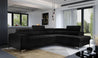 Couch Garnitur Sofa Sofagarnitur Laurence mit Schlaffunktion Bettkasten 40 Stoff und Farbvarianten, Wohnlandschaft