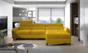 Mariall Sofa Couch Garnitur Sofa Sofagarnitur mit Schlaffunktion und Bettkasten Wohnlandschaft NEU