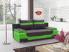 Area Sofa Couch Garnitur Sofagarnitur mit Schlaffunktion und Bettkasten