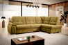 Couch Garnitur Sofa Sofagarnitur SADO mit Schlaffunktion und Bettkasten Wohnlandschaft