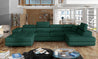 Couchgarnitur Rodrigo U Schlaffunktion Bettkasten Sofa Couch Wohnlandschaft