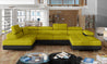 Couchgarnitur Rodrigo U Schlaffunktion Bettkasten Sofa Couch Wohnlandschaft