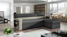 Rico Sofa Couch Garnitur Couchgarnitur Schlaffunktion Bettkasten Wohnlandschaft