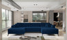 Vertizo Couchgarnitur U Form Schlaffunktion Sofa Couch Wohnlandschaft Polsterecke