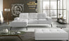 Sofa Couch Garnitur Sofagarnitur Torrense Wohnlandschaft mit Hocker