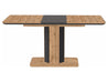 Esstisch Tisch Hexon ausziehbar Tischplatte Farbe eiche wotan/ anthracit