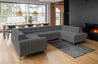 Couch Couchgarnitur Sofa LOUIS U Form Schlaffunktion Sofa Couch Wohnlandschaft Polsterecke