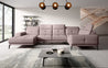 Neviro Couchgarnitur U Form Sofa Couch Wohnlandschaft Polsterecke