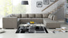 Couchgarnitur Wohnlandschaft Big Sofa Supermax 8 TEILE Modulsofa Polsterecke