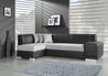 Couch Couchgarnitur Sofa Garnitur Schlafsofa Venice mit Schlaffunktion L Form